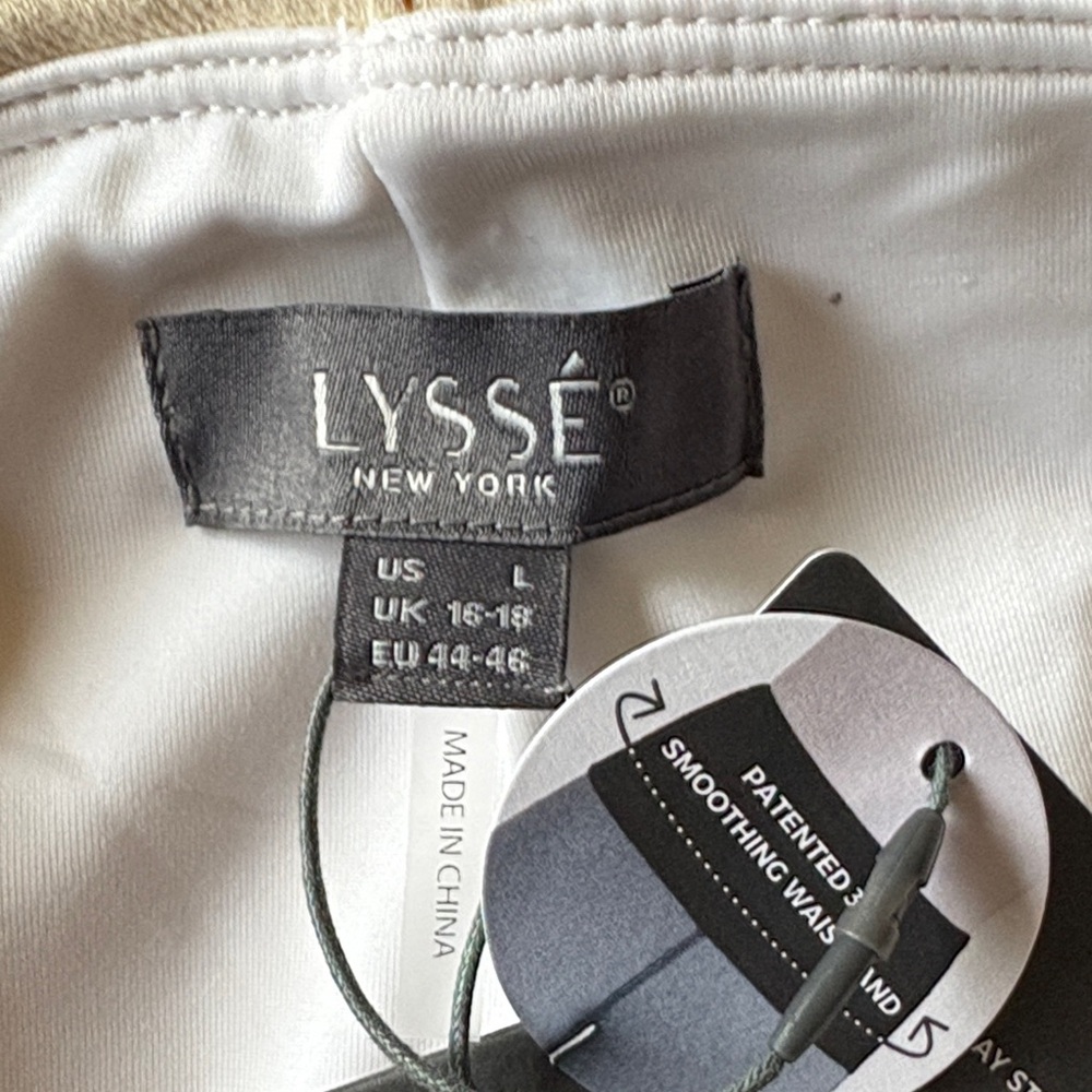 NWT Lysse Knit Denim Wide Leg Pants L - Picture 9 of 14